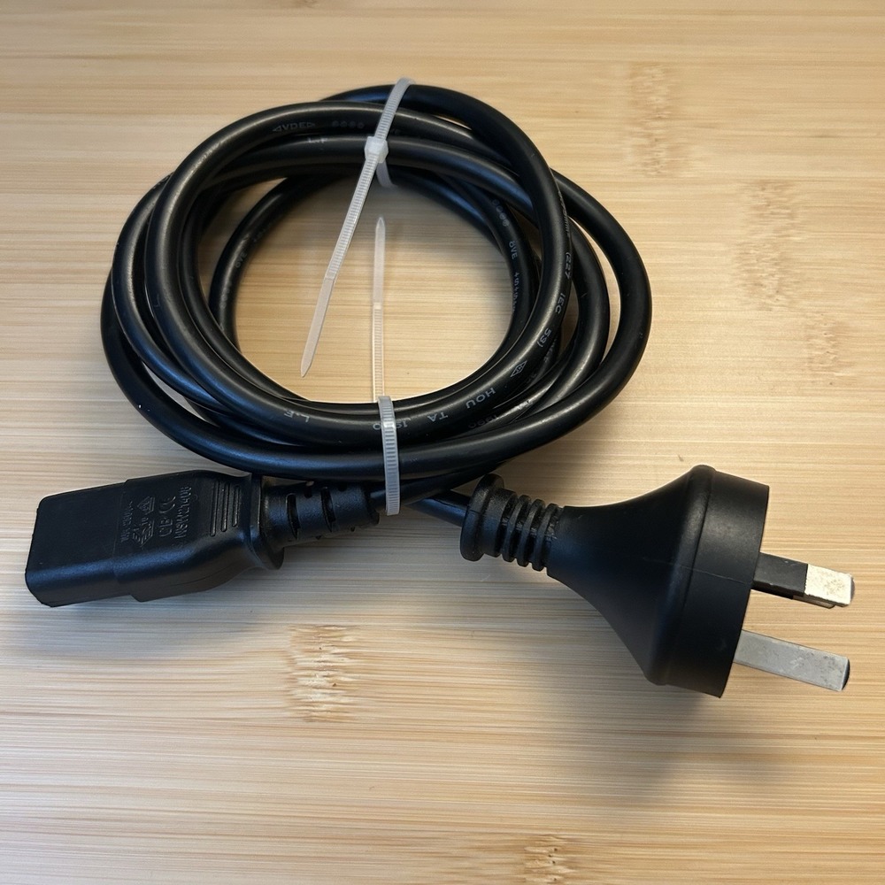 Type I AUS NZ China Plug to IEC C13 Female Power Cord 7.5A 250V NSW VDE OVE IEC